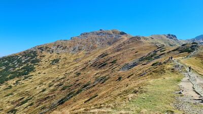 Przełęcz Nad Zakosy i Kasprowy Wierch