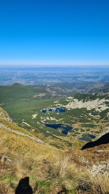 Widok ze Skrajnej Przełęczy w kierunku Doliny Zielonej Gąsienicowej