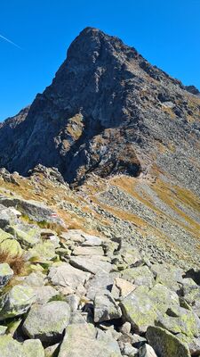 Świnicka Przełęcz i Świnica spod Pośredniej Turni