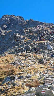 Południowe zatory na Świnicy