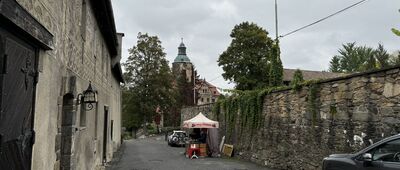 Jezioro Złotnickie, ośrodek ↔ Zamek Czocha, parking