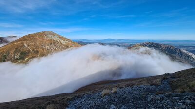 W drodze na Bystrą (niebieski szlak) - Starorobociański Wierch