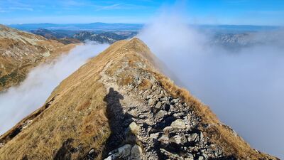 Ścieżka między Bystrą a Błyszczem