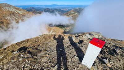 Błyszcz 2159 m n.p.m. (na szczycie brak tabliczki szczytowej)