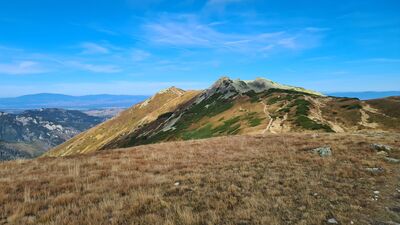 Widok na Ornak z Kotłowej Czubki