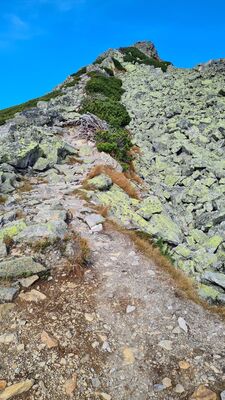 Podejście na Zadni Ornak