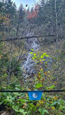 Wodospad na Kominach Strążyskich