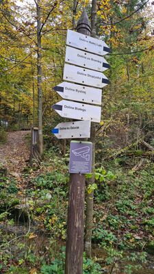 Wejście do Doliny ku Dziurze