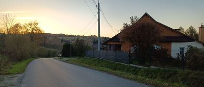 Czarna Górna, skrzyżowanie ↔ Czarna, rozejście szlaków