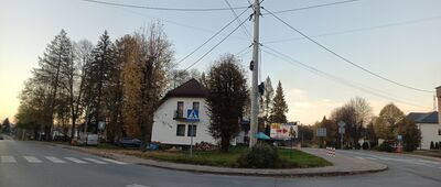 Czarna, rozejście szlaków ↔ Czarna