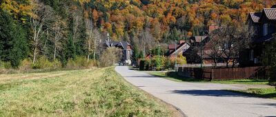 Muczne, domek myśliwski [Bieszczady - Muczne]