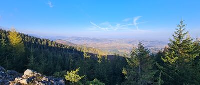 Polana Kopieniec ↔ Wielki Kopieniec [Zakopane i Gubałówka z zielonego szlaku na Wielki Kopieniec]