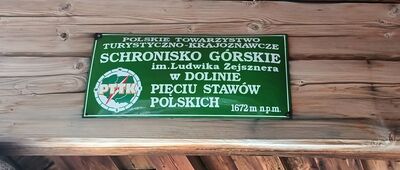 Schronisko PTTK w Dolinie Pięciu Stawów Polskich