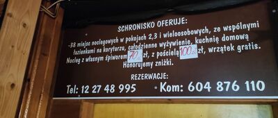 Schronisko PTTK na Kudłaczach