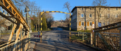 Siedlęcin ↔ Siedlęcin, skrzyżowanie przy kościele