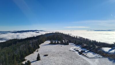 Polana Wyrobki z wieży na Lubaniu