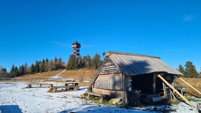 Baza namiotowa pod Lubaniem