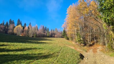 Niebieski szlak na Luban