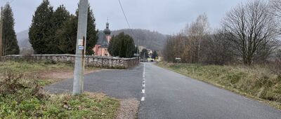 Nad Przełęczą Polskie Wrota ↔ Lewin Kłodzki, plac Kościuszki