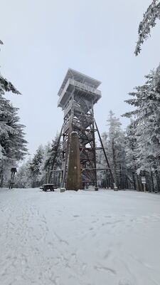 Wieża widokowa na Radziejowej 1262 m n.p.m.