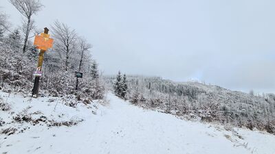 Przełęcz Żłobki 1106 m n.p.m.
