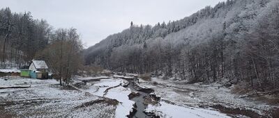 Jezioro Bystrzyckie, most