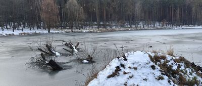 Nowy Kisielin, stacja kolejowa ↔ Droszków