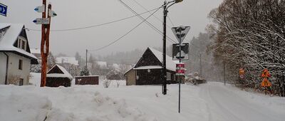 Nowy Targ, Robów [Rozejście szlaków Robów]