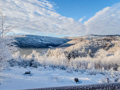 Od lewej: Magura, Klimczok i Szyndzielnia z Koziej Góry
