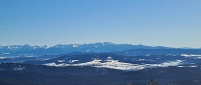 Hala Redykalna ↔ Pod Lipowskim Wierchem [Tatry z Hali Bieguńskiej]