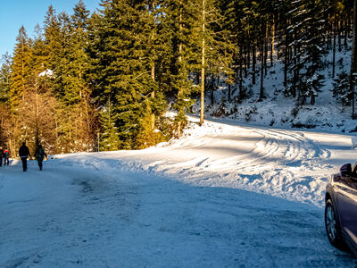 Czarny szlak z Hali Boraczej