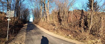 Struga, odejście szlaku niebieskiego