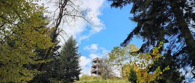 Skrzyżowanie pod Korbanią ↔ Korbania [Wieża widokowa na Korbani (październik 2024)]