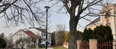 Tarnobrzeg, Muzeum Przemysłu Siarkowego ↔ Tarnobrzeg [Po prawej Muzeum Przemysłu Siarkowego]