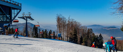 Śnieżnica, kolejka [Górna stacja kolejki Kasina SKI]