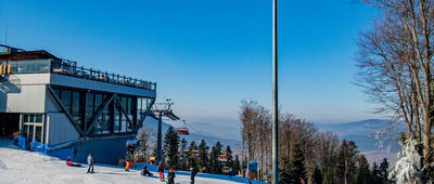 Śnieżnica, kolejka [Górna stacja kolejki Kasina SKI]