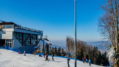 Górna stacja kolejki Kasina SKI