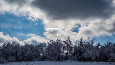 Ostatnia prosta na Koskową Górę od północy
