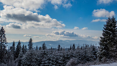 Widok w kierunku Diablaka z Koskowej Góry