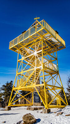 Wieża widokowa na Baraniej Górze