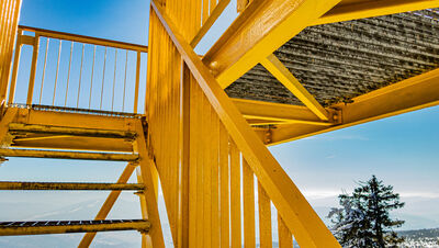 Konstrukcja wieży widokowej na Baraniej Górze