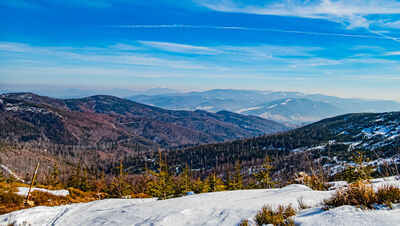 Babia Góra i Pilsko spod Baraniej Góry