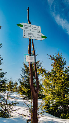 Kierunkowskaz pod Zielonym Kopcem