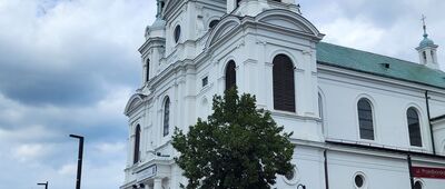 Wygoda ↔ Radomsko, dworzec kolejowy [kościół św. Lamberta]