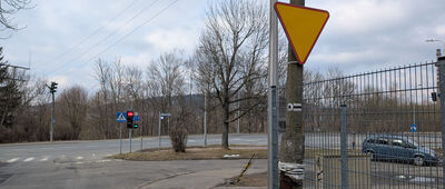 Jelenia Góra, ul. Wolności [Początek szlaku przy ul. Wolności]