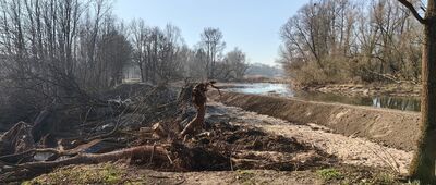 Podgórzyce, rozejście szlaków ↔ Nowogród Bobrzański