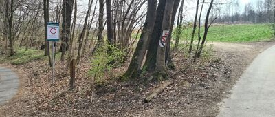 Grzybów [Rozejście szlaków w Grzybowie]