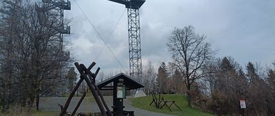 Dvojrozhledna Hraniční vrch, rozc.