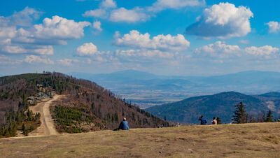 Klimczok 1117 m n.p.m.