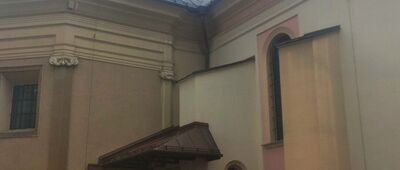 Wieliczka, zamek ↔ Lednica Górna [Kościół pw. św. Klemensa]